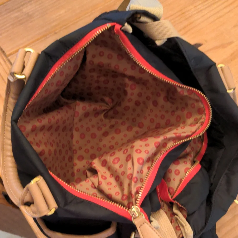 Maman New York Classic Black Designer Diaper Bag